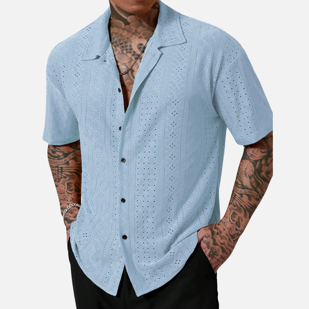 Camisa de Botão Masculina Fiorenze FRZ86