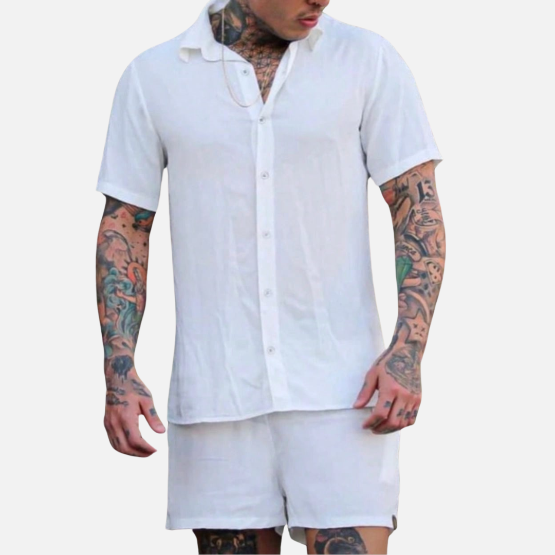 Conjunto Camisa e Shorts Masculino Fiorenze FRZ102
