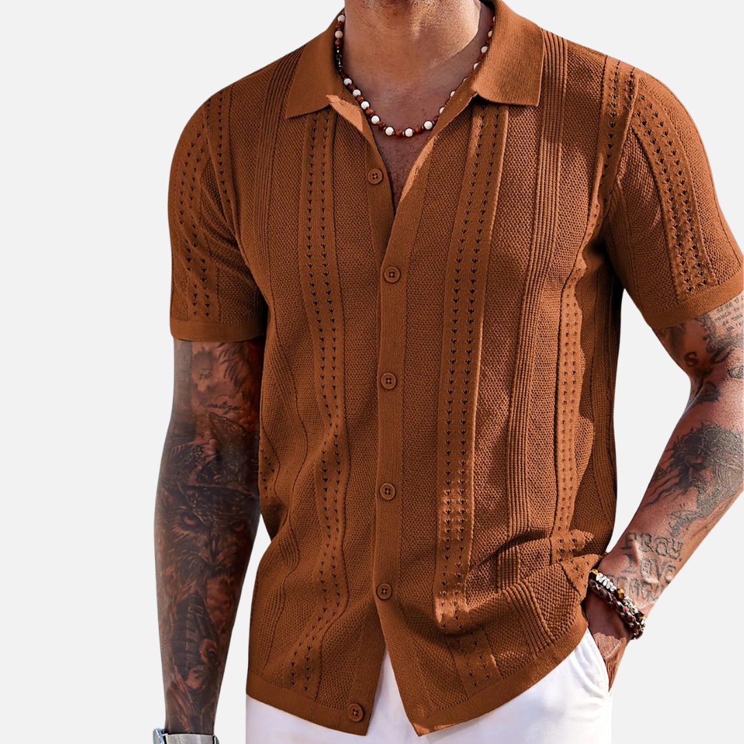 Camisa de Botão Masculina Fiorenze FRZ69