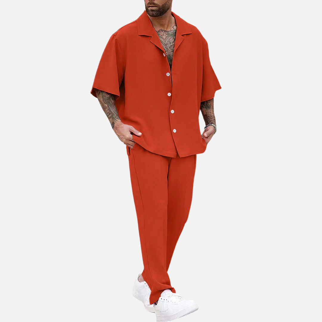 Conjunto Camisa e Calça Social Fiorenze FRZTZ15