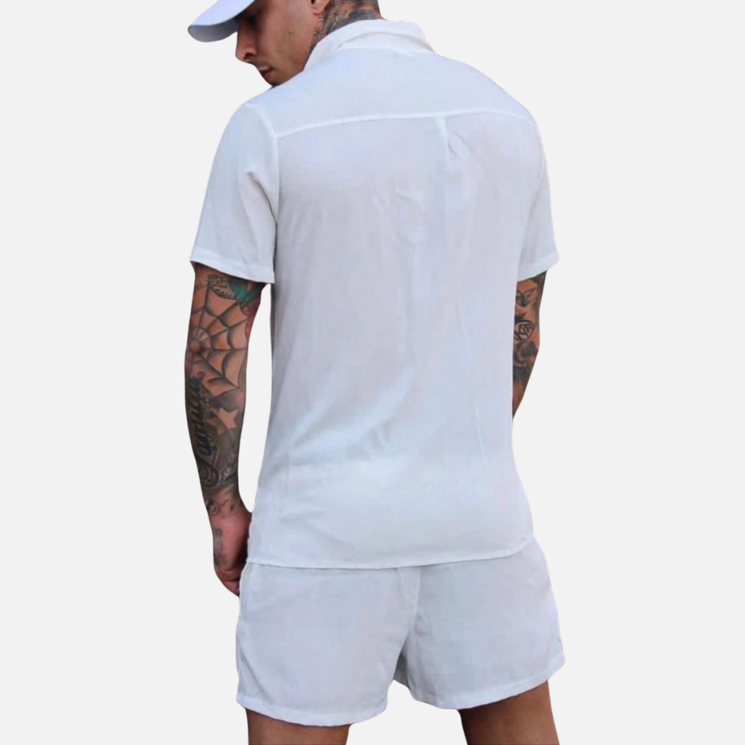 Conjunto Camisa e Shorts Masculino Fiorenze FRZ102