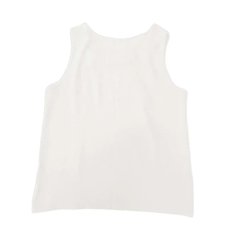 Blusa Casual Regata com Gola Assimétrica Fiorenze