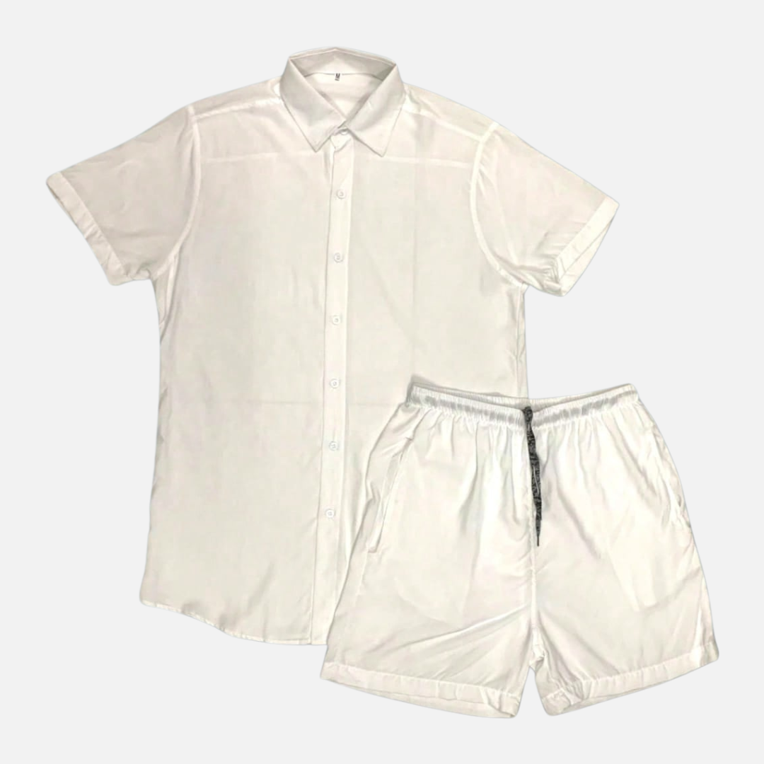 Conjunto Camisa Polo e Short Masculino Fiorenze FRZ26