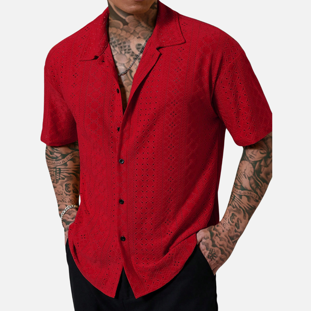 Camisa de Botão Masculina Fiorenze FRZ86