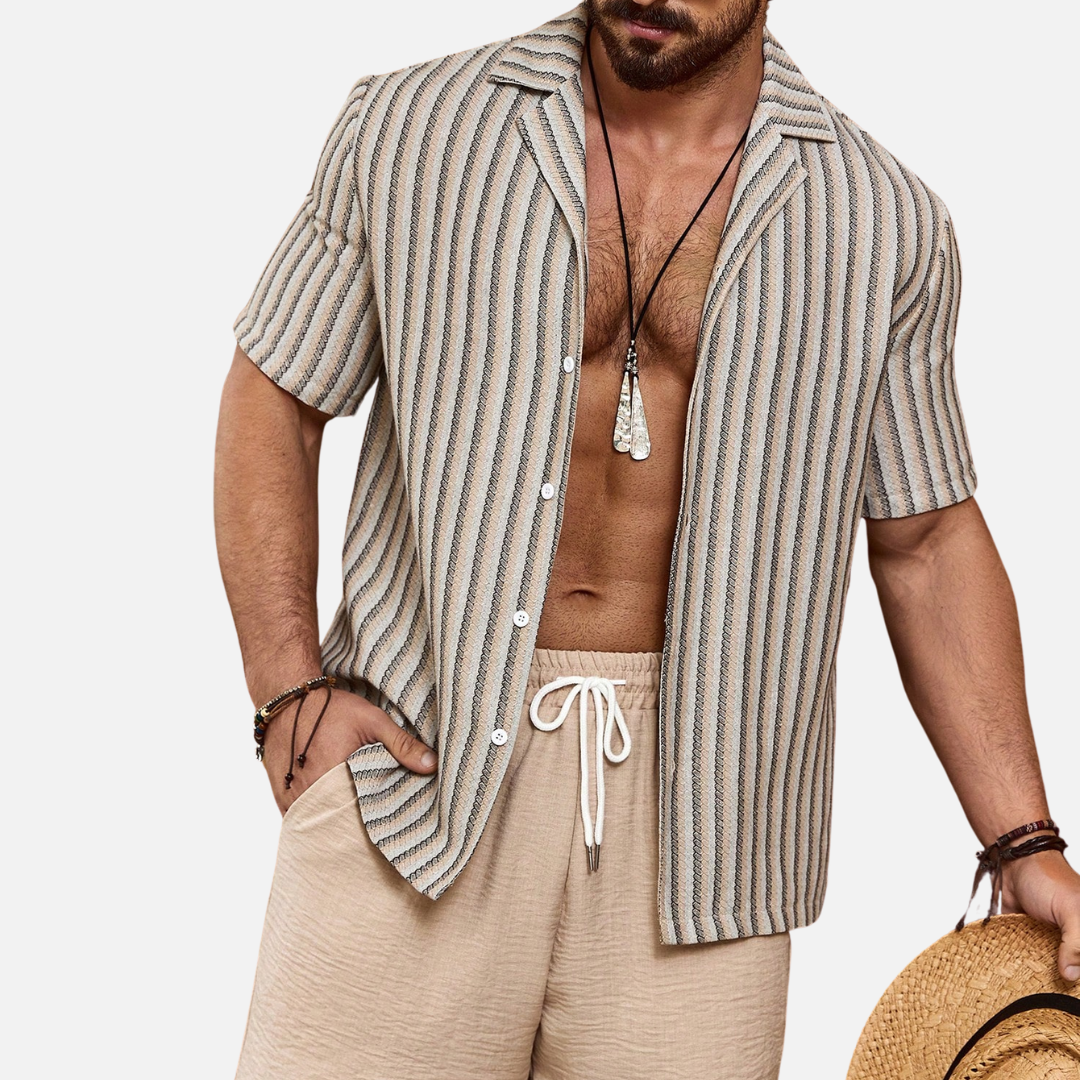 Conjunto Camisa e Short Masculino Fiorenze FRZ76