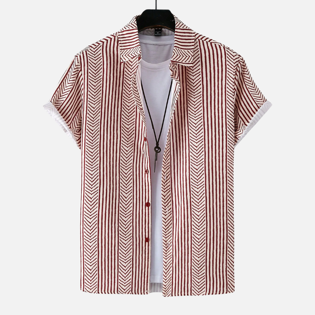 Camisa Masculina de Praia Fiorenze FRZ32