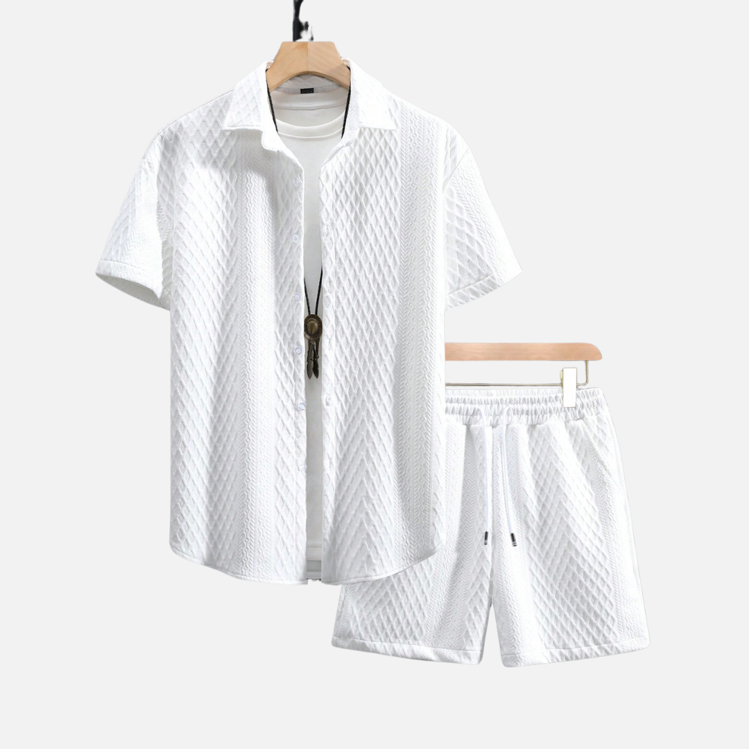 Conjunto Camisa e Short Masculino Fiorenze FRZ87
