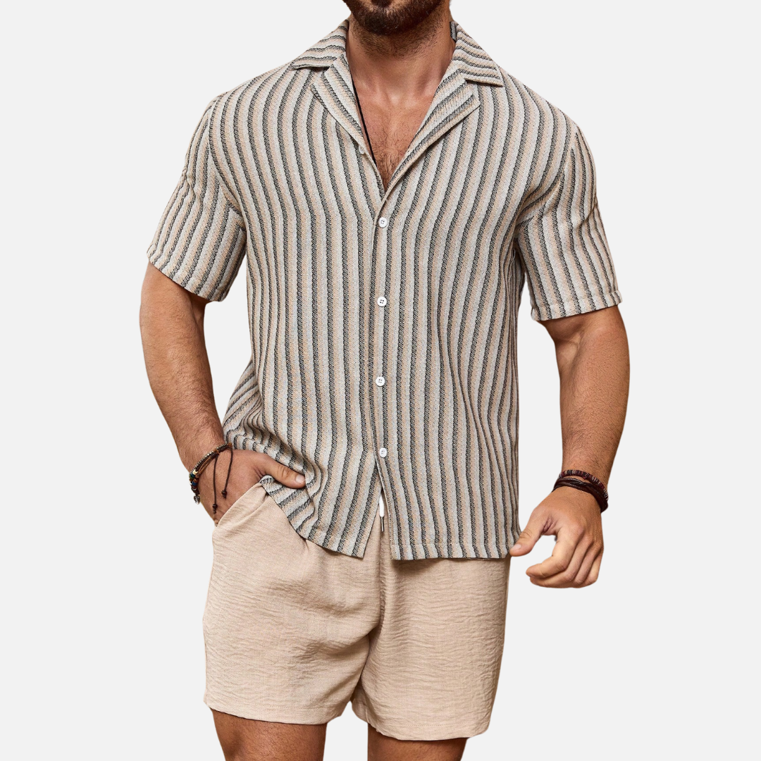 Conjunto Camisa e Short Masculino Fiorenze FRZ76