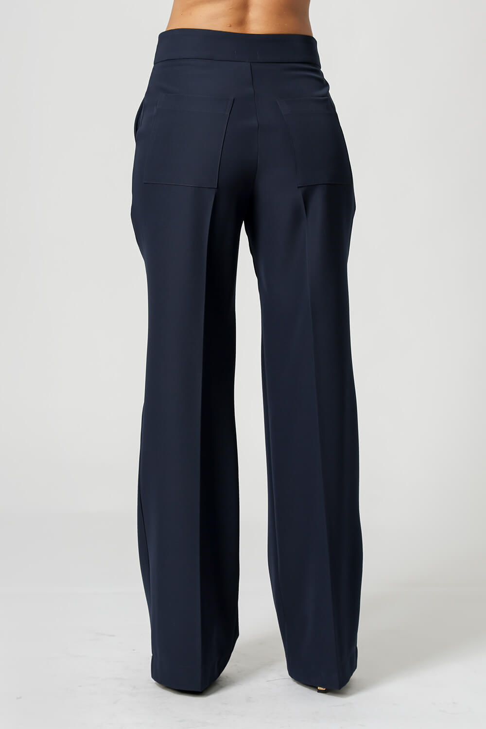 Calça Pantalona Com Vinco - Uban Fiorenze