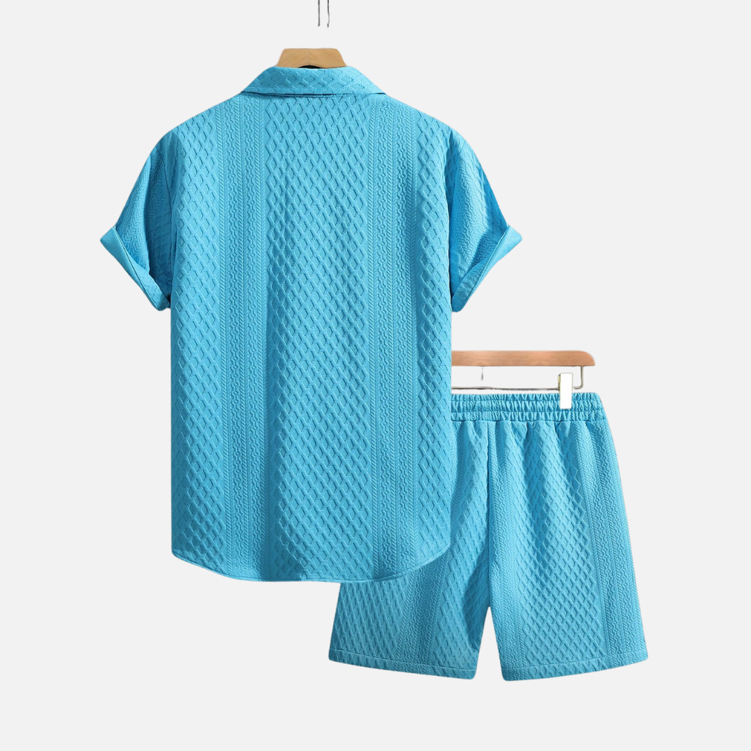 Conjunto Camisa e Short Masculino Fiorenze FRZ87