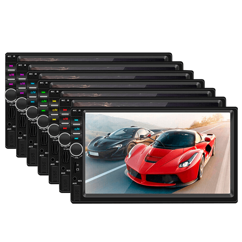 Central Multimídia Universal 7 Polegadas Wifi Gps Mp5 Bluetooth 2 Din - EasyCar