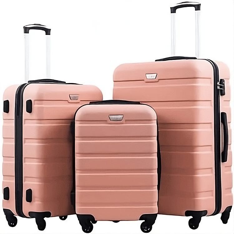 Kit 3 Malas de Viagem (P,M,G) com trava TSA