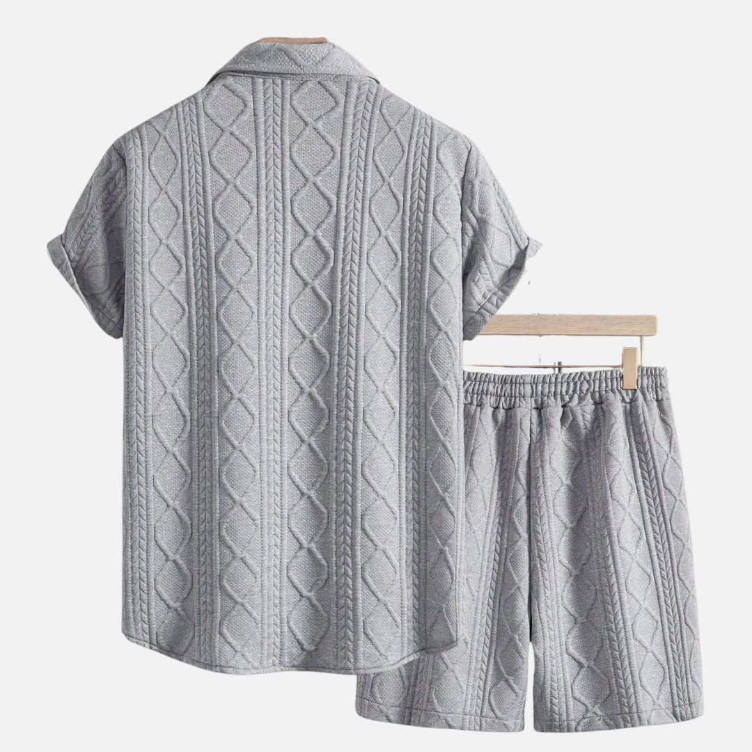 Conjunto Camisa e Short Masculino Fiorenze FRZ45