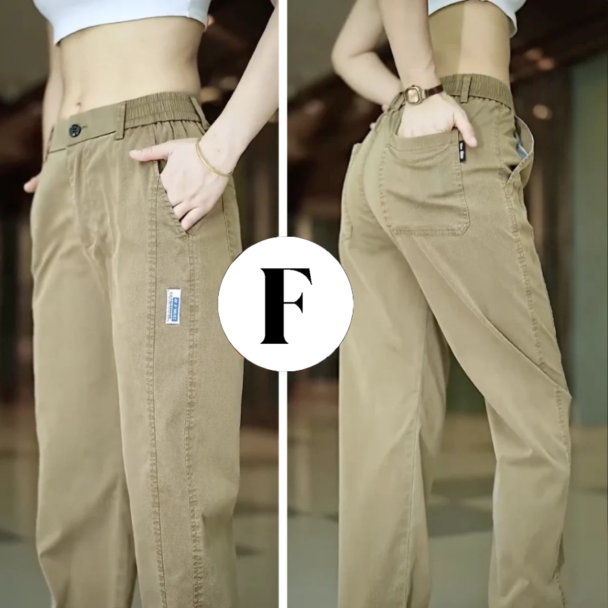 [Pague 2, Leve 3] - Calça Feminina Aurora em Malha de Seda Gelo e Poliéster