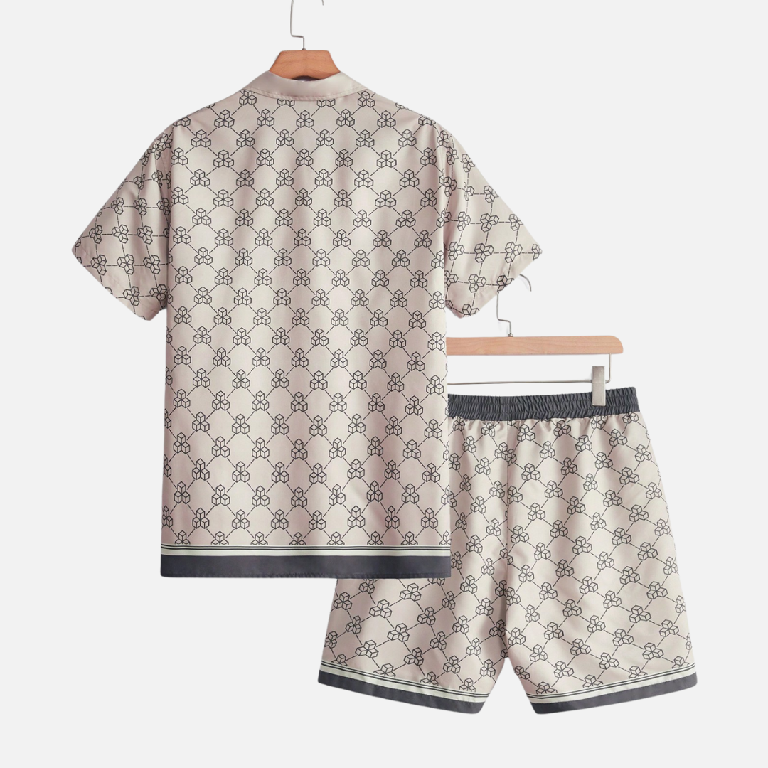 Conjunto Camisa e Short Masculino Fiorenze FRZ39