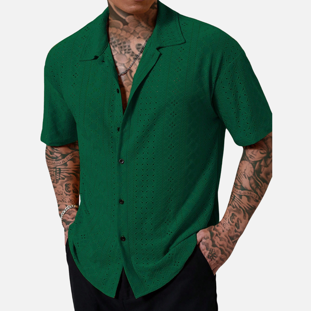 Camisa de Botão Masculina Fiorenze FRZ86