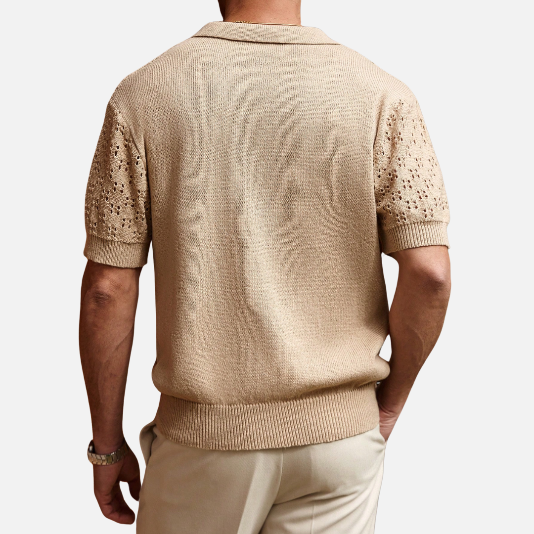 Camisa Polo Masculina Texturizada Fiorenze FRZ61