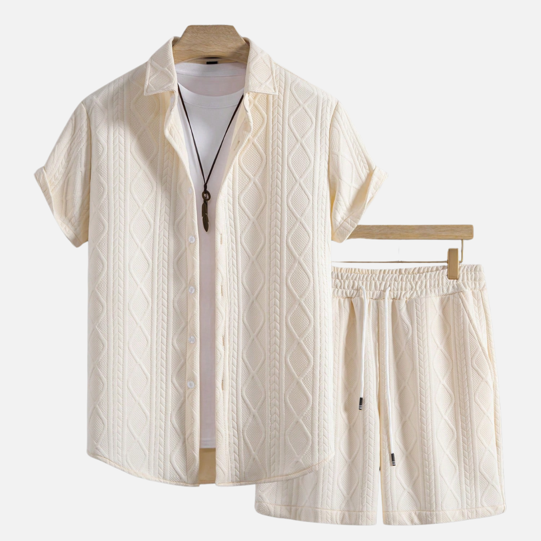 Conjunto Camisa e Short Masculino Fiorenze FRZ45