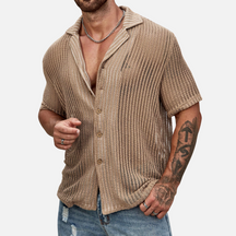 Camisa Casual Masculina de Tricô Fiorenze FRZ47