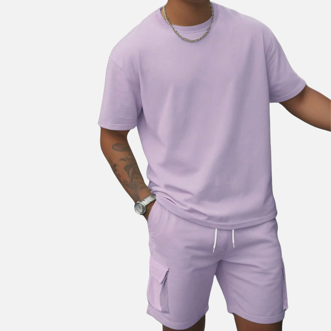 Conjunto Camiseta e Short Masculino Fiorenze FRZ43