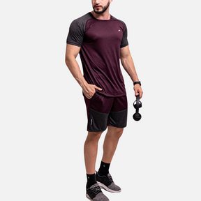 Conjunto Camiseta e Short Dry Fit Masculino Fiorenze FRZ22