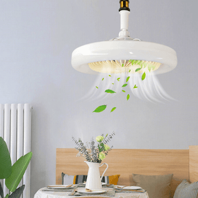 Ventilador de Teto Turbo Led 2 em 1