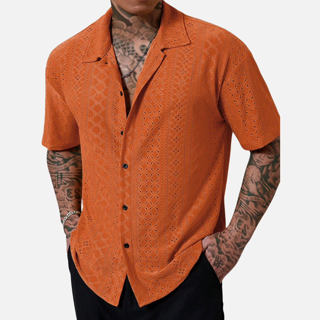 Camisa de Botão Masculina Fiorenze FRZ86