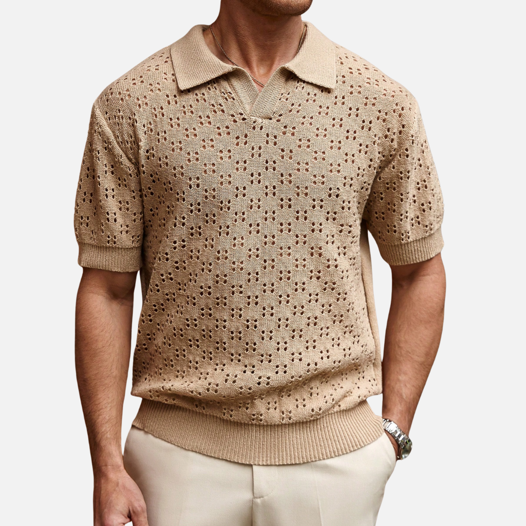 Camisa Polo Masculina Texturizada Fiorenze FRZ61