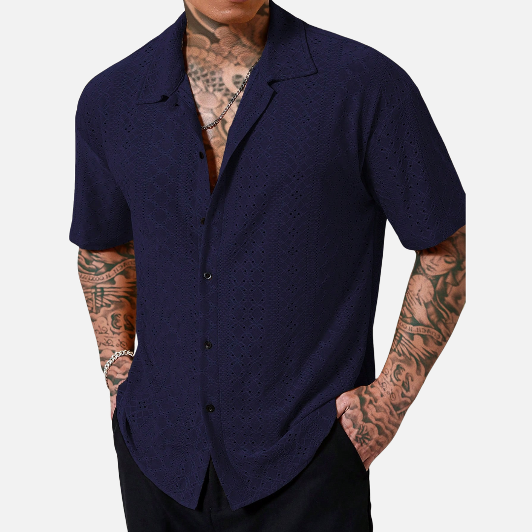Camisa de Botão Masculina Fiorenze FRZ86