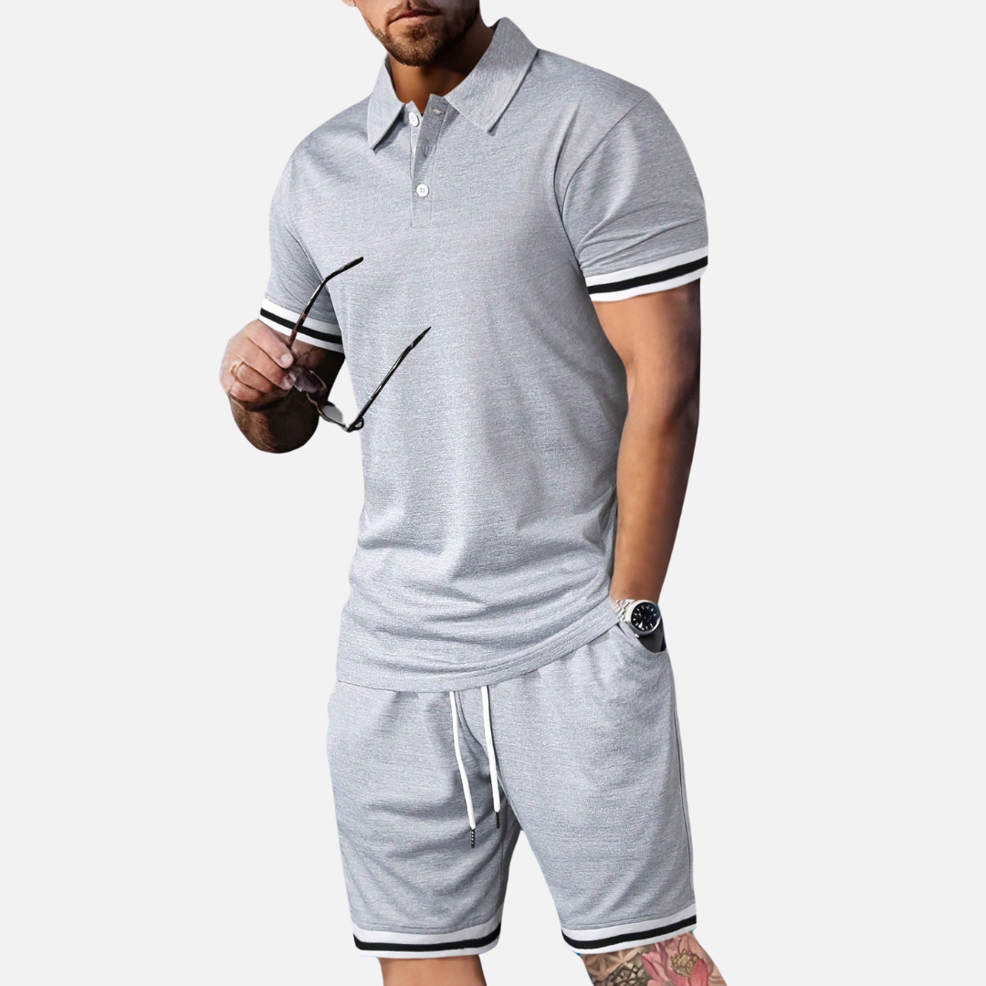 Conjunto Camisa Polo e Short Masculino Fiorenze FRZ40