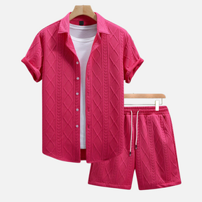 Conjunto Camisa e Short Masculino Fiorenze FRZ45