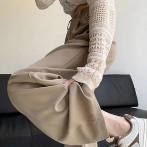 Calça de Alfaiataria Reta de Cintura Alta para Escritório Fiorenze