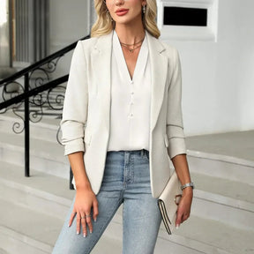 Blusa Regata em Seda Sintética com Decote v Fiorenze