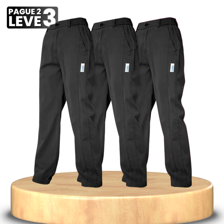 [Pague 2, Leve 3] - Calça Feminina Aurora em Malha de Seda Gelo e Poliéster