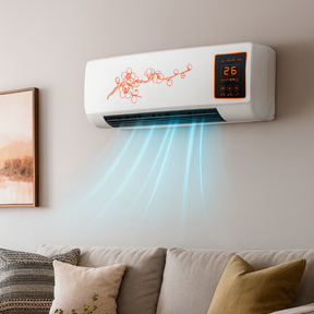 Ar-Condicionado Split Premium Portátil com Painel Digital e Controle Remoto