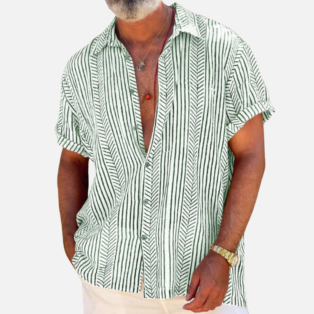 Camisa Masculina de Praia Fiorenze FRZ32