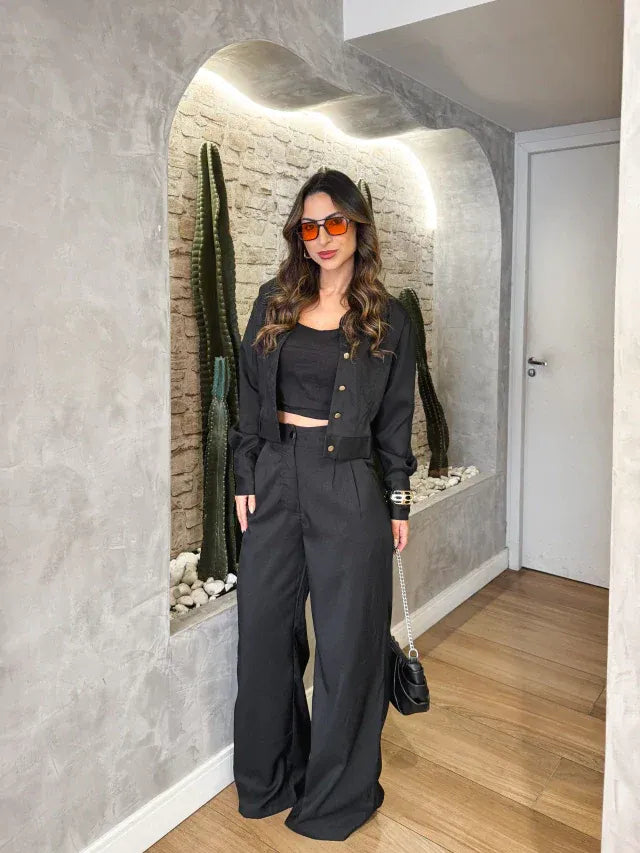 Conjunto Alfaiataria 3 Peças Eleonor