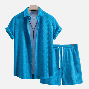 Conjunto Camisa e Short Masculino Fiorenze FRZ45