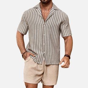 Conjunto Camisa e Short Masculino Fiorenze FRZ76