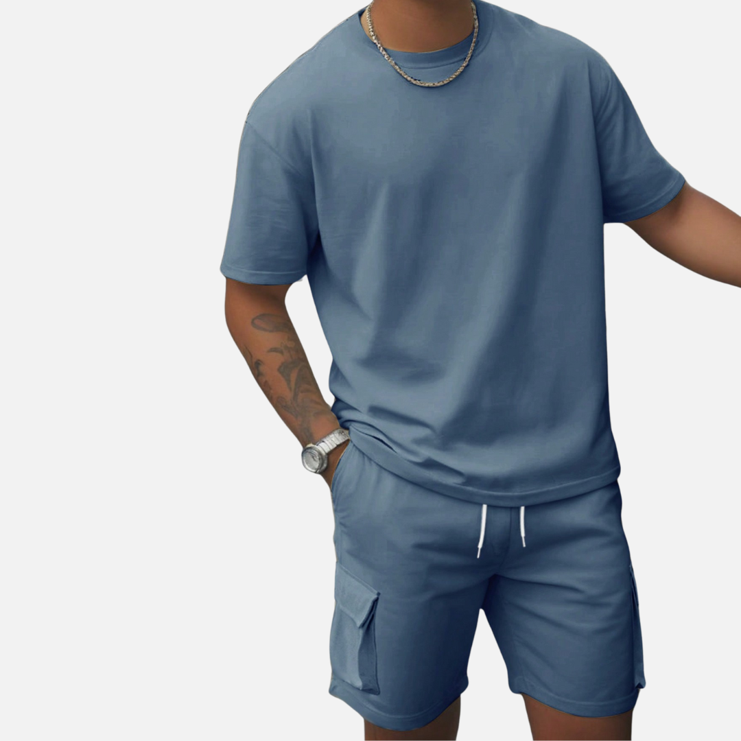 Conjunto Camiseta e Short Masculino Fiorenze FRZ43