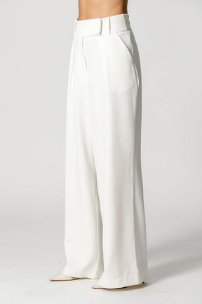 Calça Pantalona Fiorenze Classic Cós Minimalista