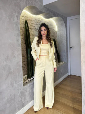 Conjunto Alfaiataria 3 Peças Eleonor