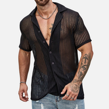 Camisa Casual Masculina de Tricô Fiorenze FRZ47