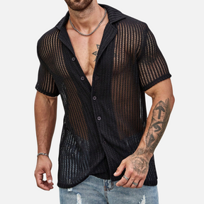 Camisa Casual Masculina de Tricô Fiorenze FRZ47