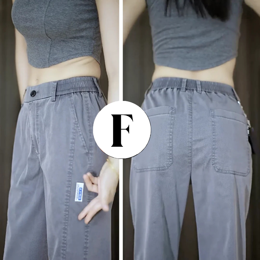 [Pague 2, Leve 3] - Calça Feminina Aurora em Malha de Seda Gelo e Poliéster