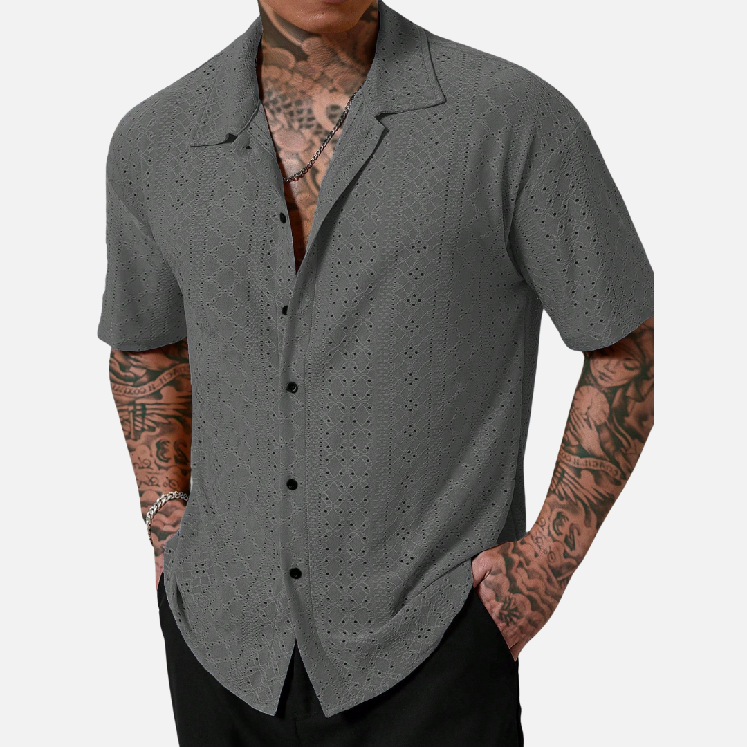 Camisa de Botão Masculina Fiorenze FRZ86