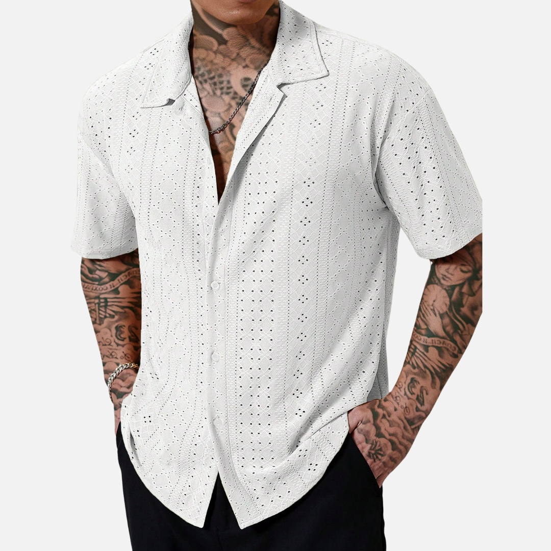Camisa de Botão Masculina Fiorenze FRZ86