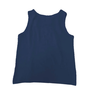 Blusa Casual Regata com Gola Assimétrica Fiorenze