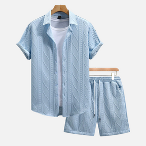 Conjunto Camisa e Short Masculino Fiorenze FRZ45