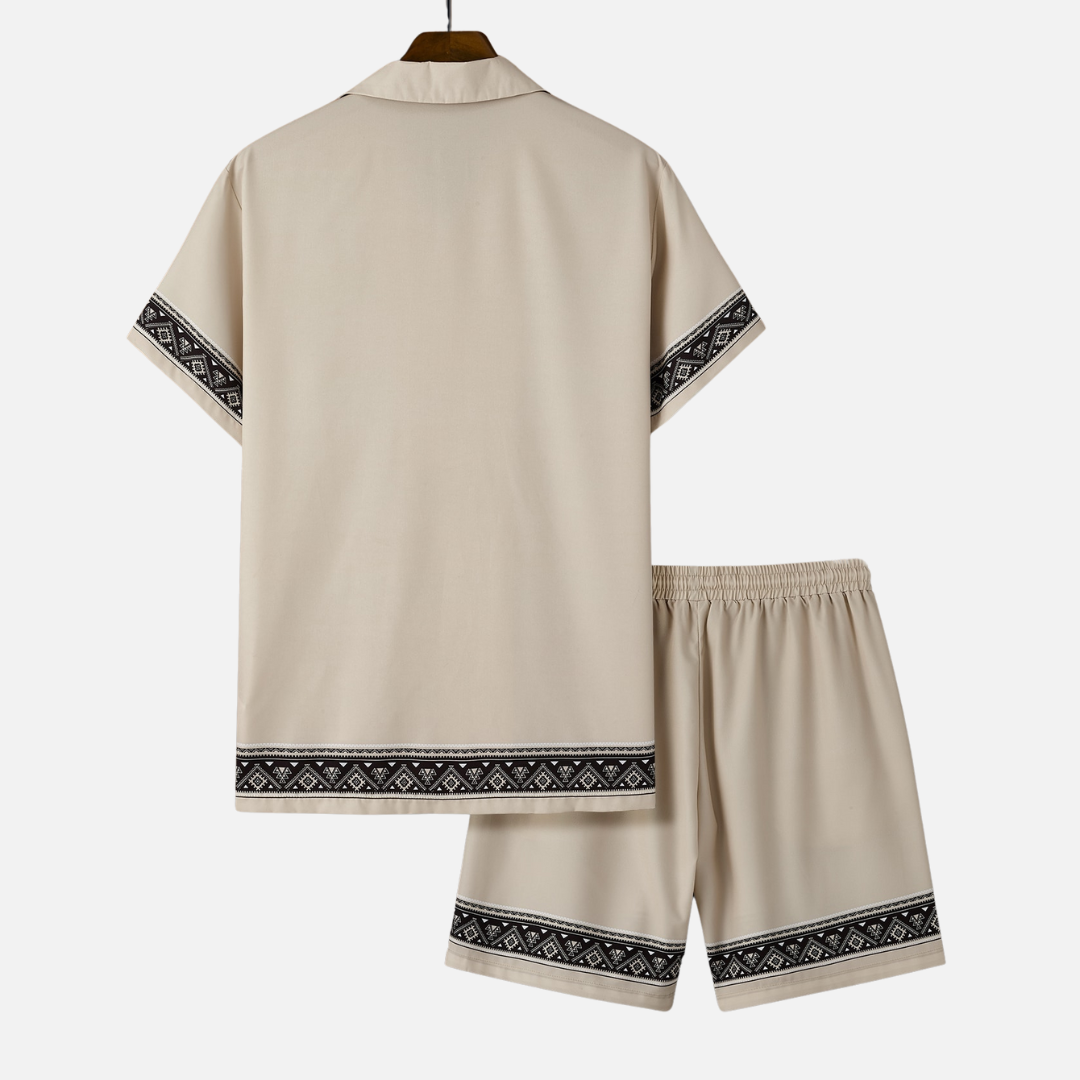 Conjunto Camisa e Short Masculino Fiorenze FRZ38